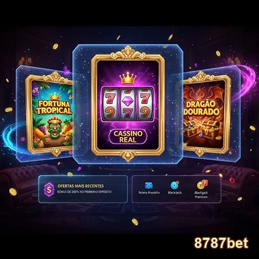 Jogos do cassino real da 8787bet, apresentando uma variedade de opções de entretenimento.