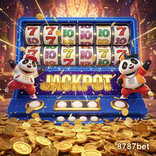 Imagem do jogo de slot jackpot do 8787bet com prêmios emocionantes.